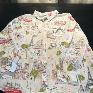 Scenic Print Women's Top